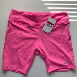 Nike DriFit Pink Biker Shorts